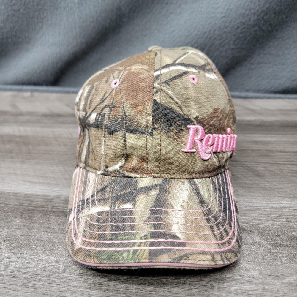Remington Hat Cap Strap Back Pink Realtree Shoot Like a Girl One Size Womens